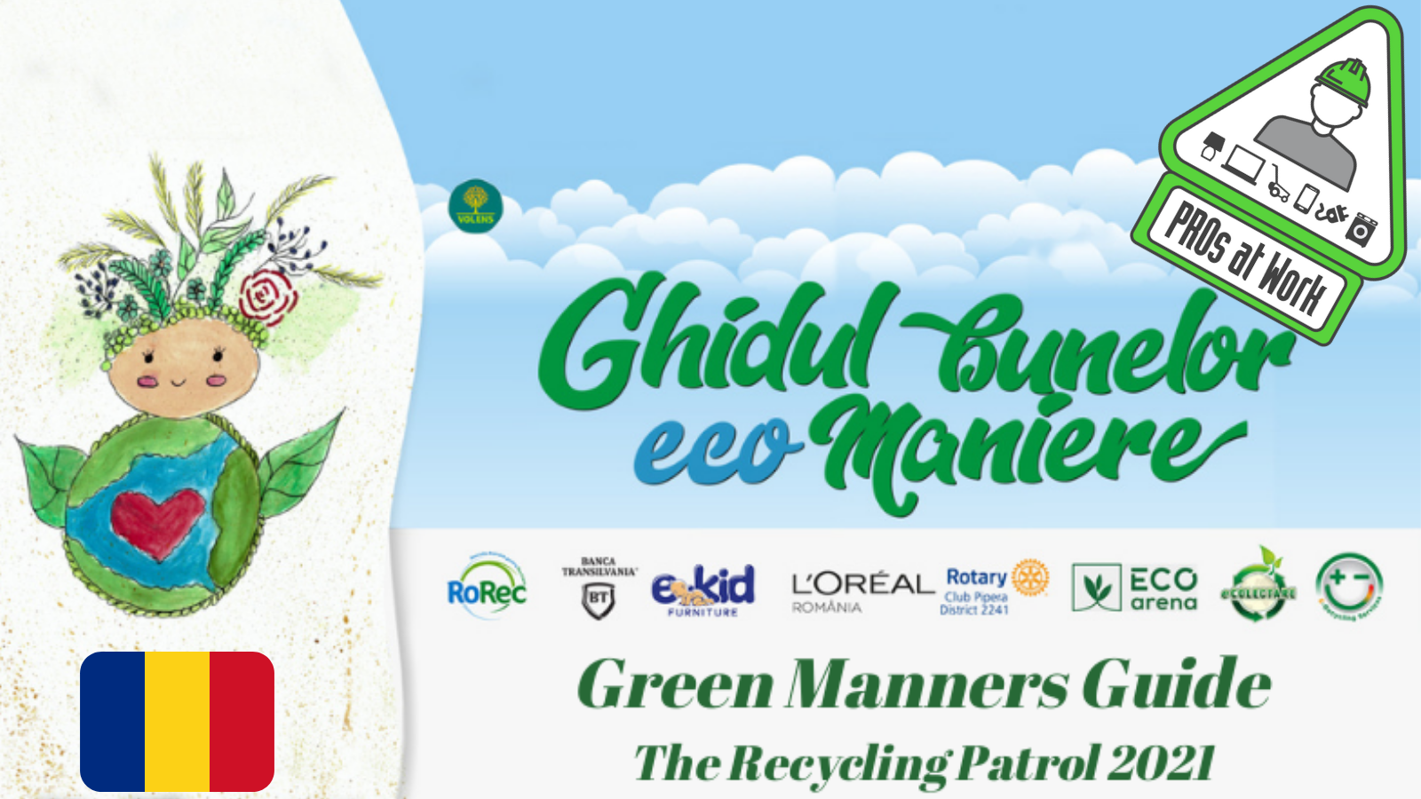 PROsAtWork RoRec Romania issues The Green Manners Guide e-book